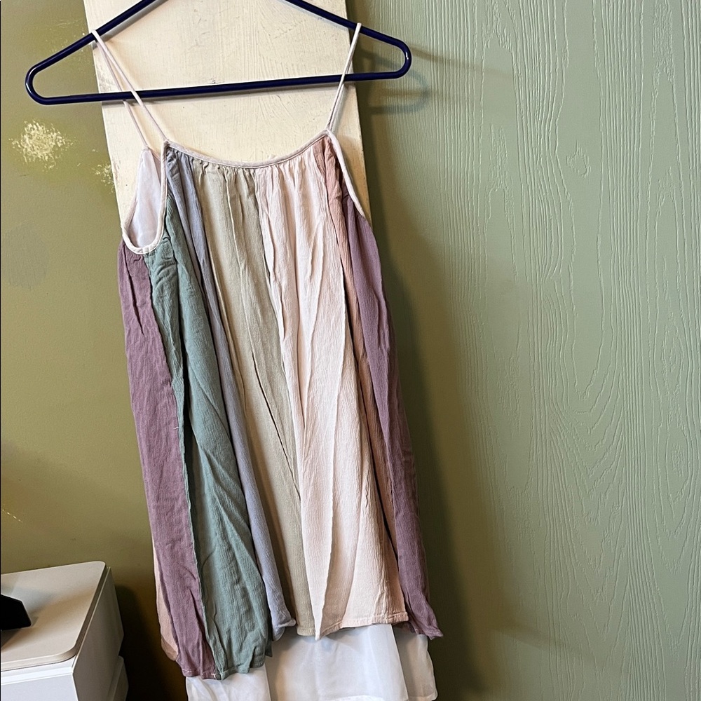 Multicolor Striped Tank Top - Picture 2 of 2